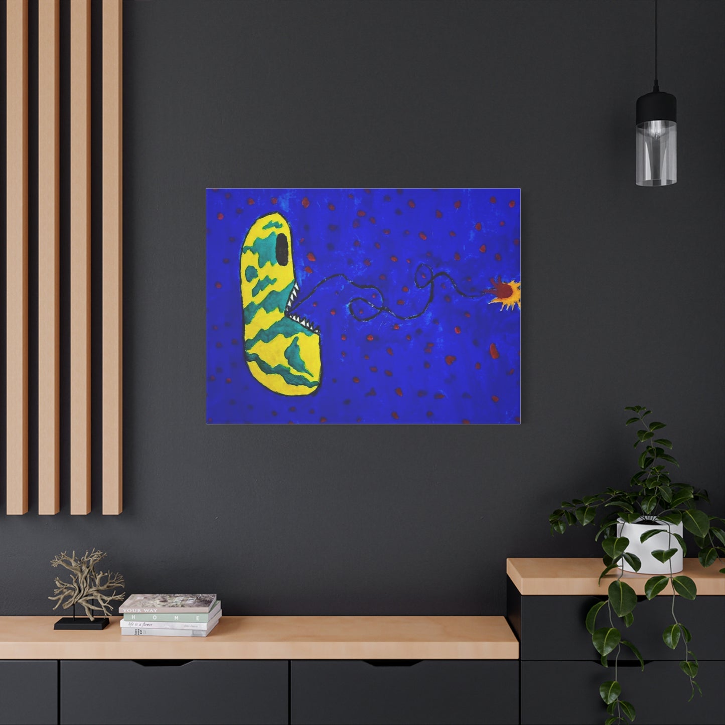 Echo13 No. 14: Zin the Signal Eater (Canvas Print)
