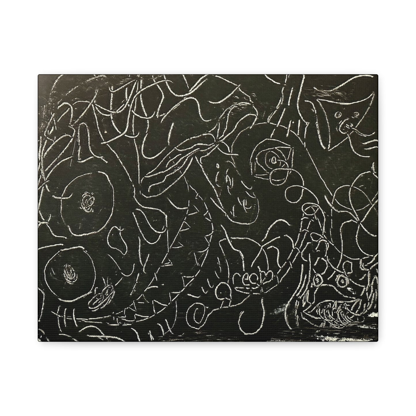 Echo13 No. 13 – Tangled Echoes (Canvas Print)