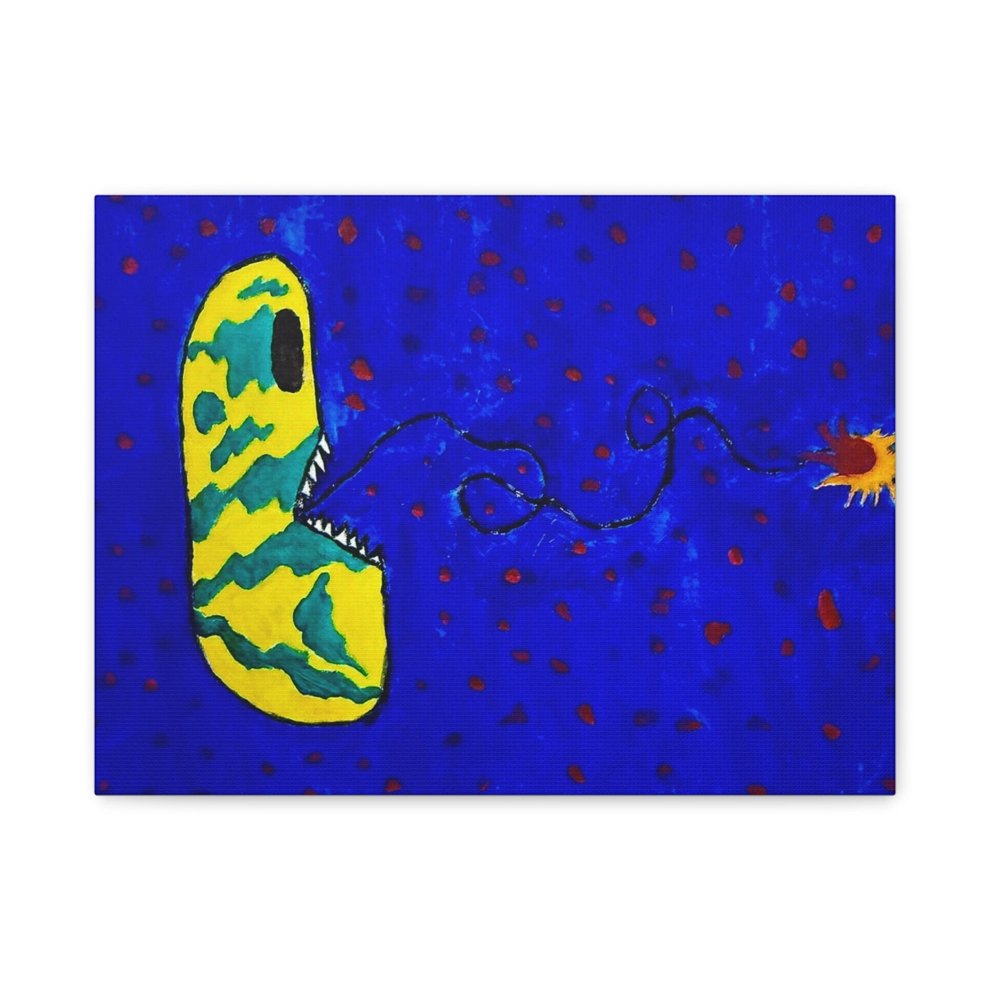 Echo13 No. 14: Zin the Signal Eater (Canvas Print)