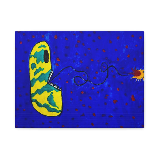 Echo13 No. 14: Zin the Signal Eater (Canvas Print)