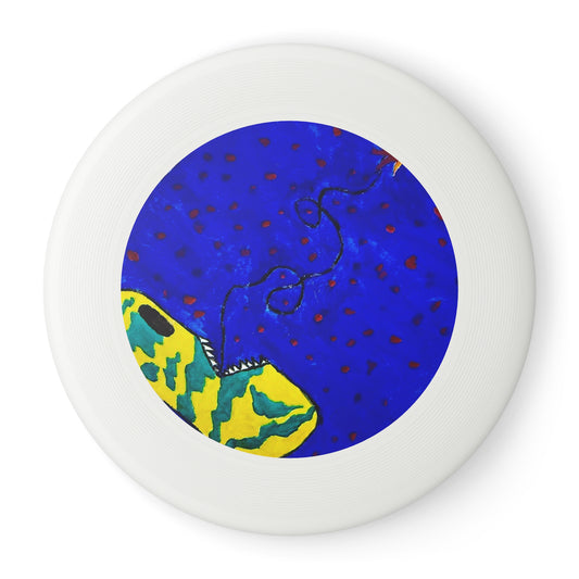 Echo13 No. 14 – Zin the Signal Eater Artistic Flying Disc (Wham-O Frisbee)