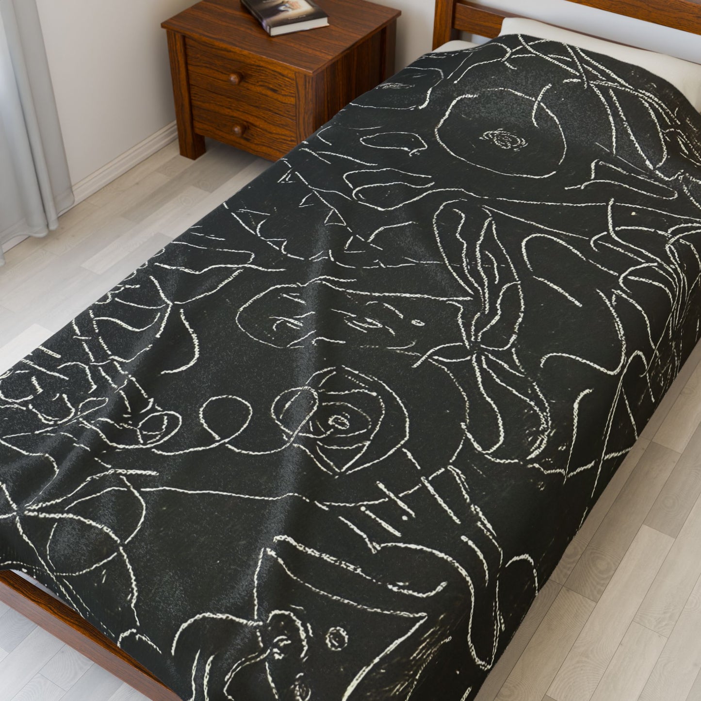 Echo13 No. 13 – Tangled Echoes Velveteen Plush Blanket