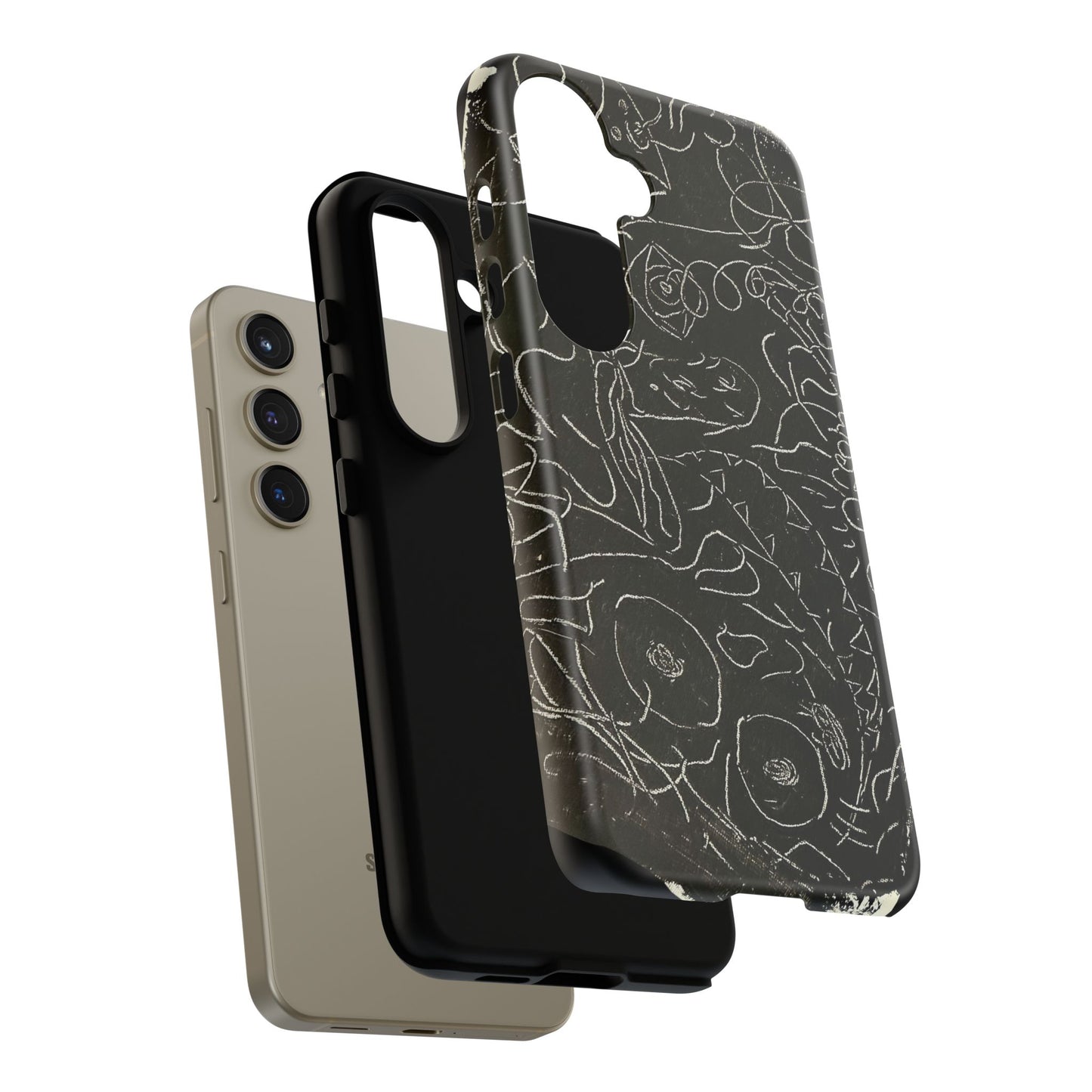 Echo13 No. 13 – Tangled Echoes Tough Phone Case