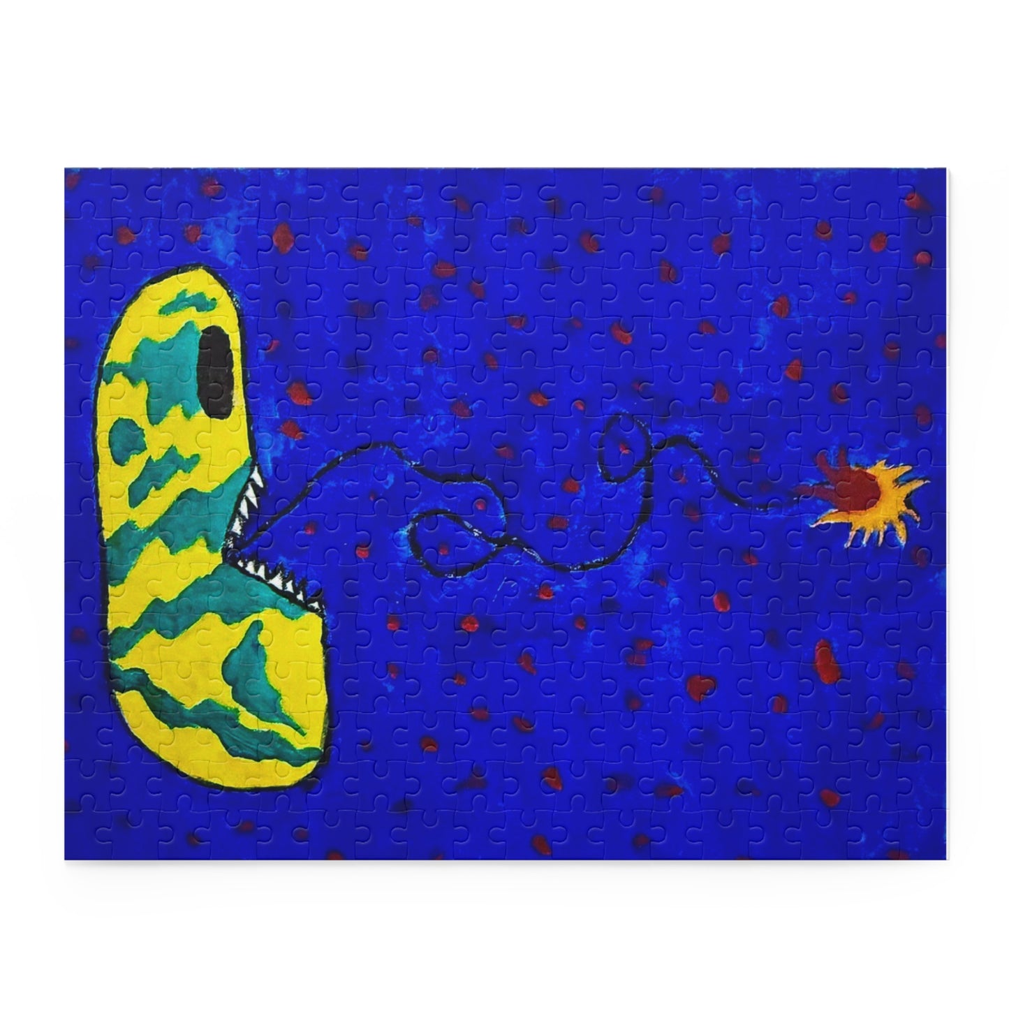 Echo13 No. 14 – Zin the Signal Eater Puzzle (120, 252, or 500 Pieces)