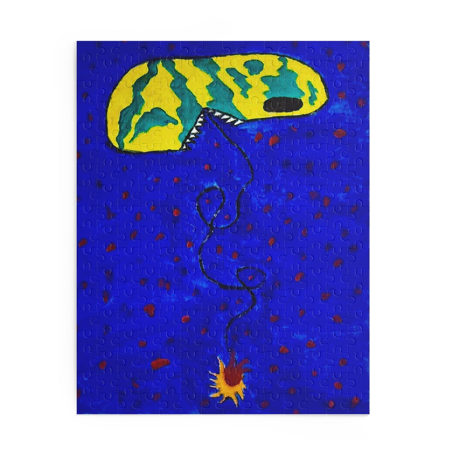 Echo13 No. 14 – Zin the Signal Eater Puzzle (120, 252, or 500 Pieces)