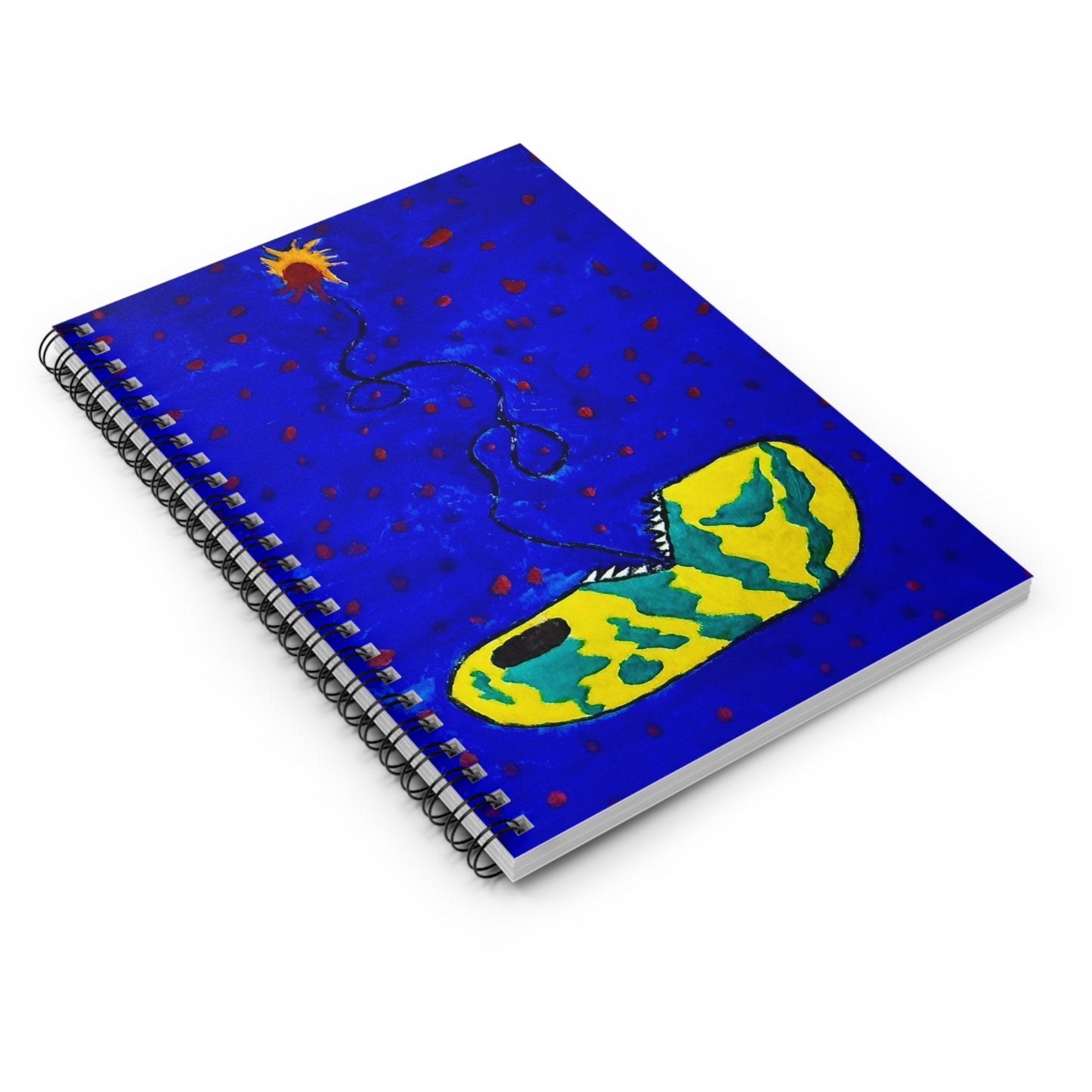 Echo13 No. 14 – Zin the Signal Eater Spiral Notebook (Ruled Line)