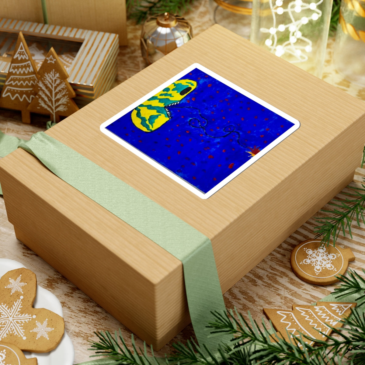 Echo13 No. 14 – Zin the Signal Eater Kiss-Cut Sticker