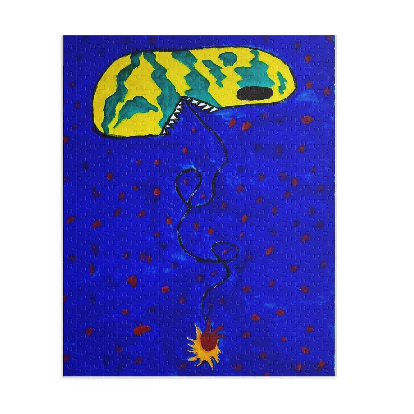 Echo13 No. 14 – Zin the Signal Eater Puzzle (120, 252, or 500 Pieces)