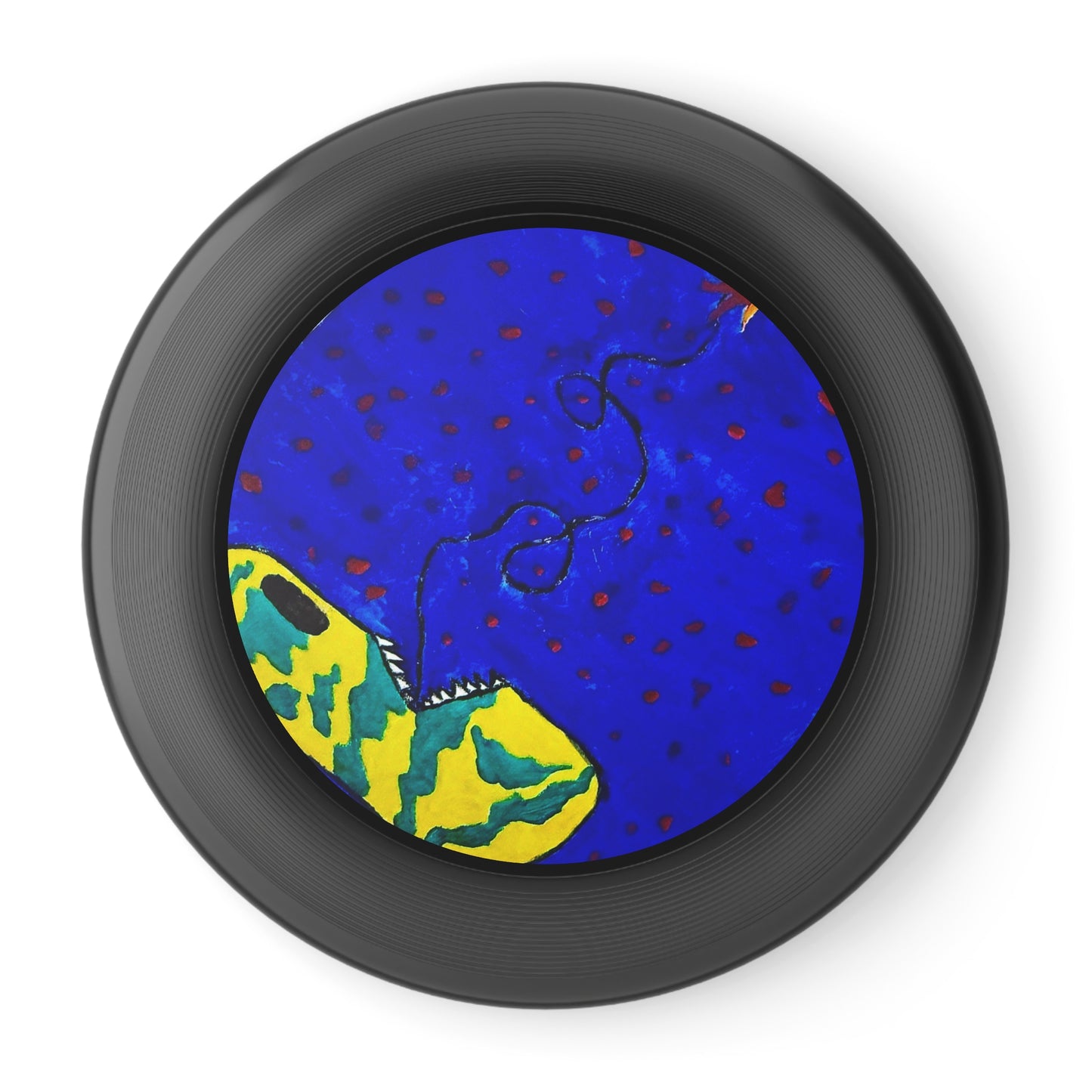 Echo13 No. 14 – Zin the Signal Eater Artistic Flying Disc (Wham-O Frisbee)
