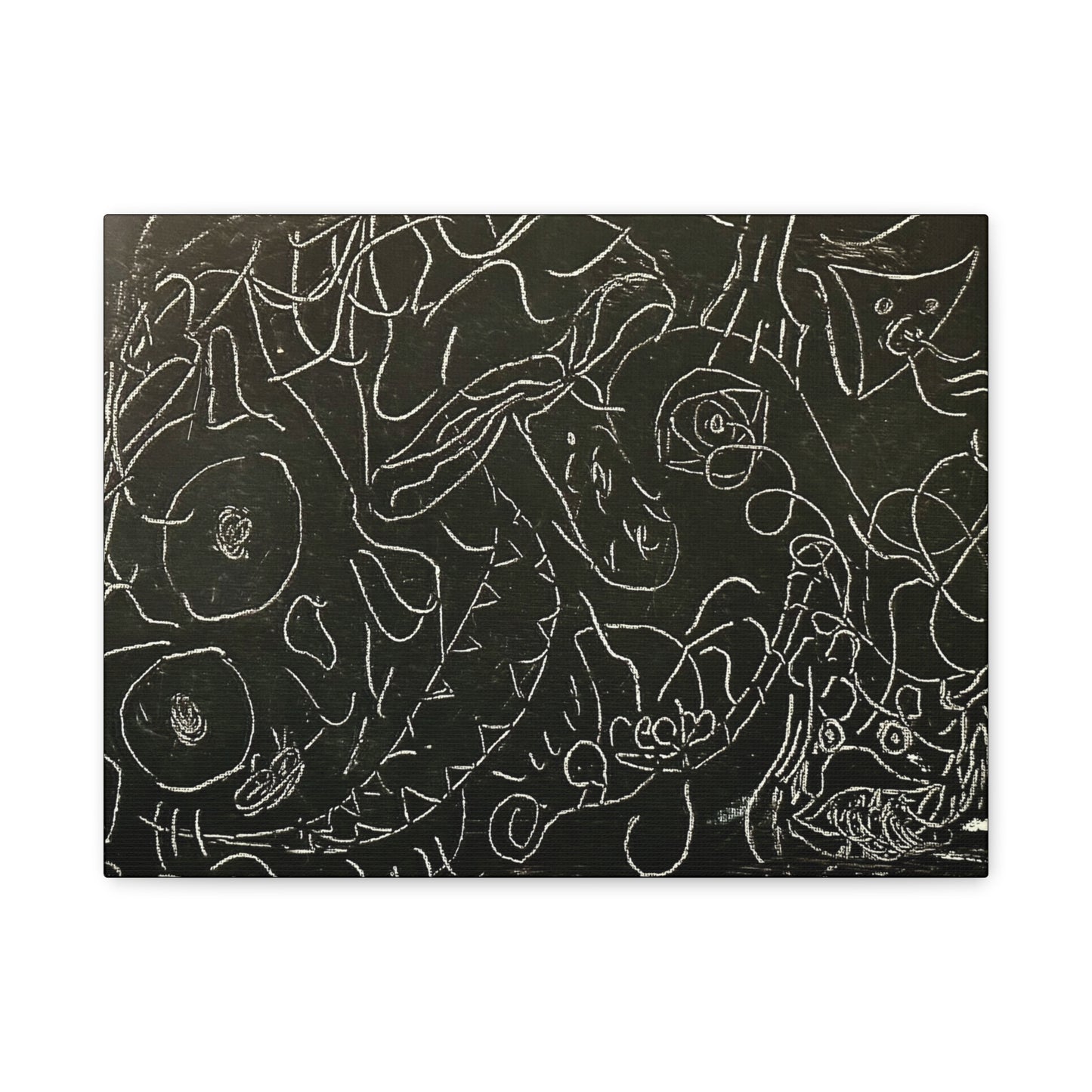 Echo13 No. 13 – Tangled Echoes (Canvas Print)