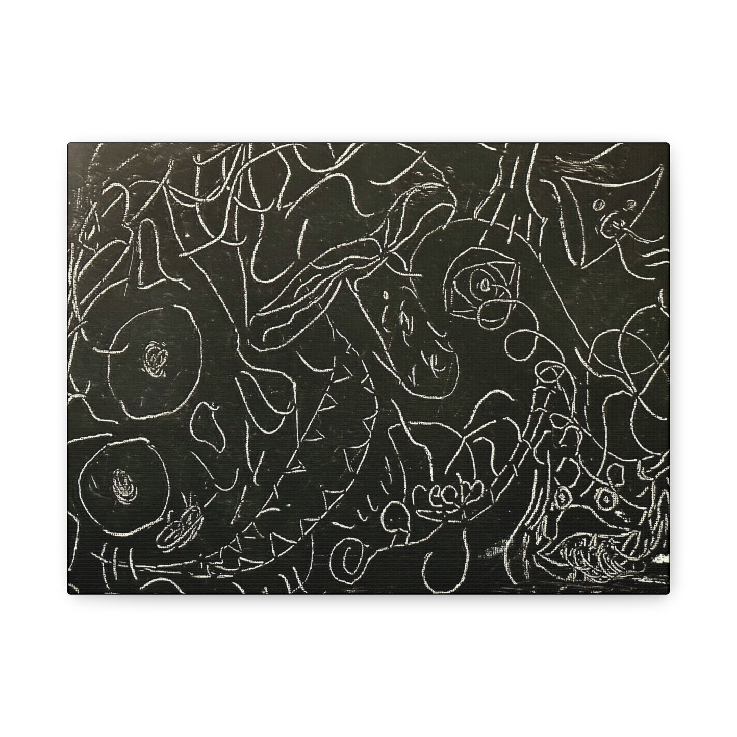 Echo13 No. 13 – Tangled Echoes (Canvas Print)