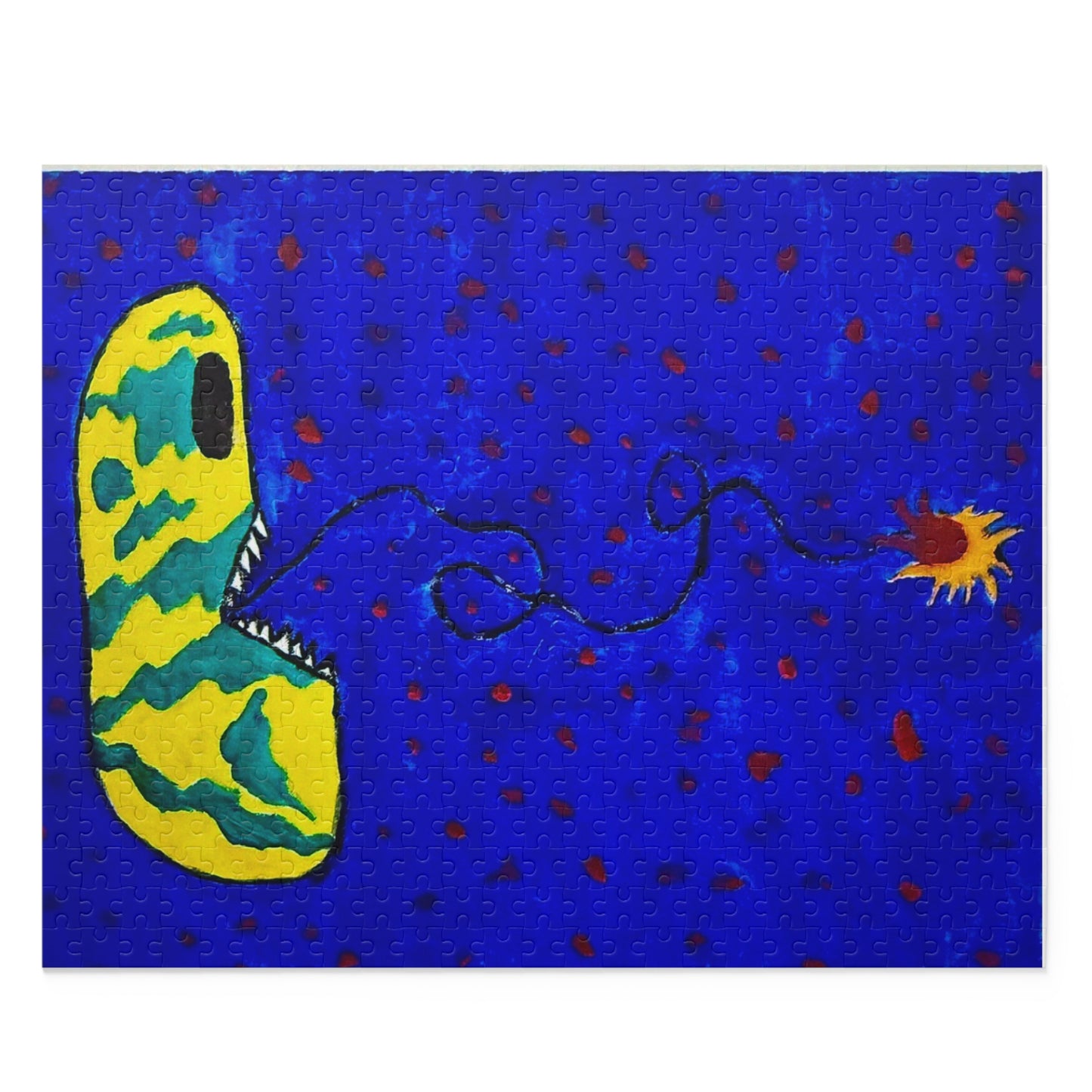 Echo13 No. 14 – Zin the Signal Eater Puzzle (120, 252, or 500 Pieces)