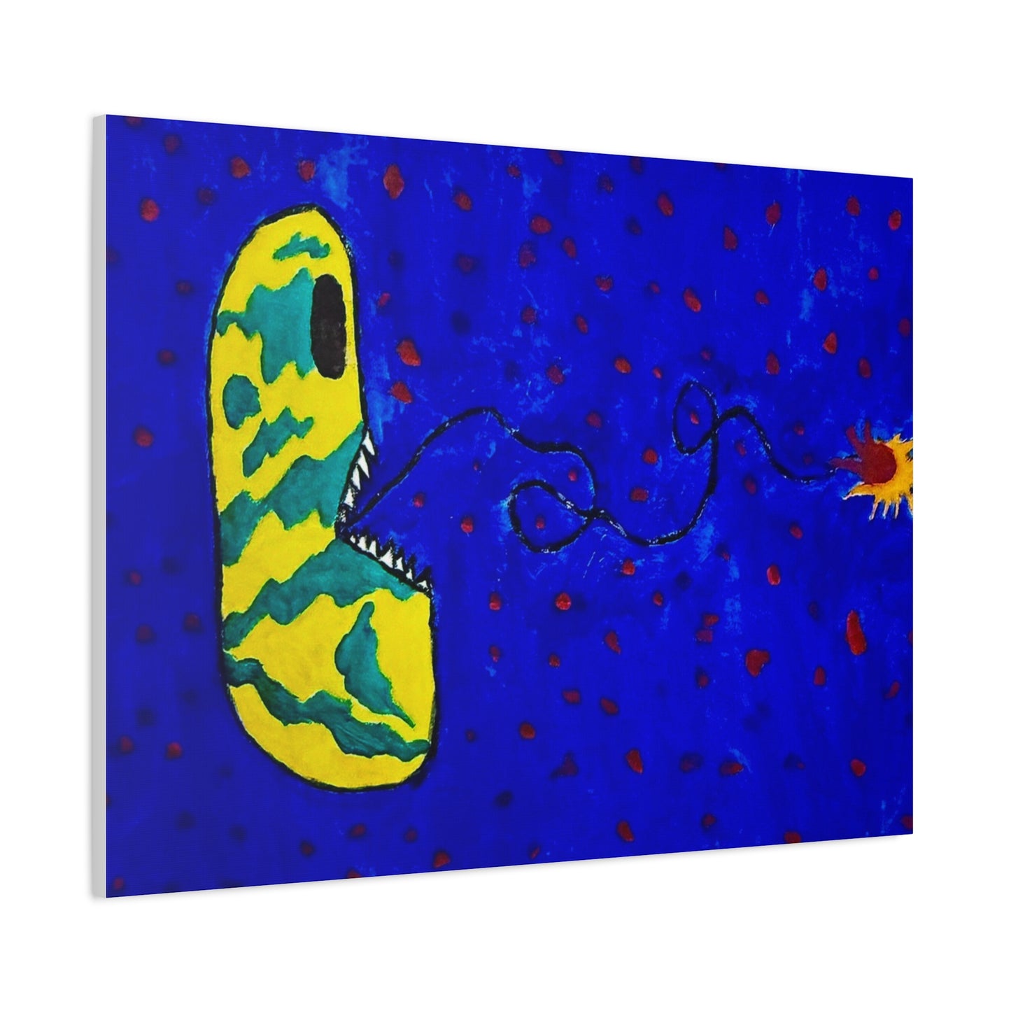 Echo13 No. 14: Zin the Signal Eater (Canvas Print)