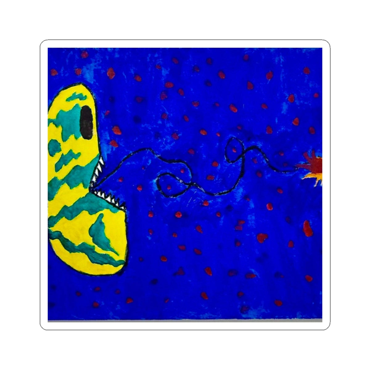 Echo13 No. 14 – Zin the Signal Eater Kiss-Cut Sticker