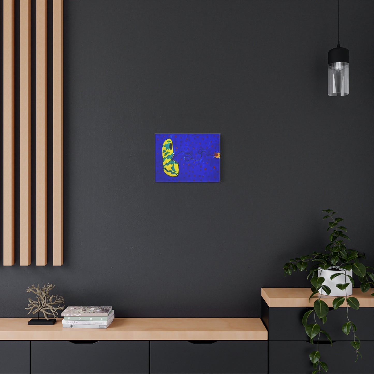 Echo13 No. 14: Zin the Signal Eater (Canvas Print)