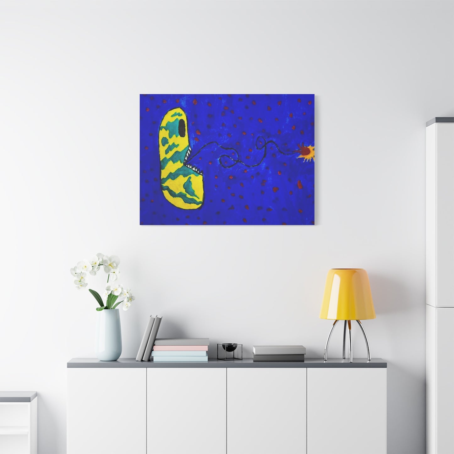 Echo13 No. 14: Zin the Signal Eater (Canvas Print)