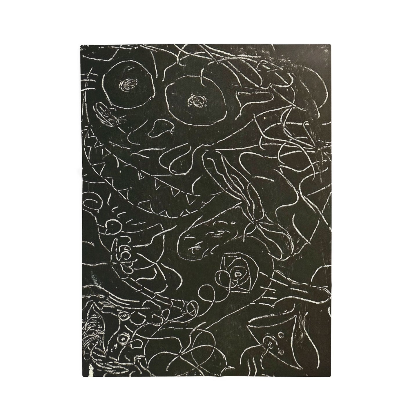 Echo13 No. 13 – Tangled Echoes Velveteen Plush Blanket