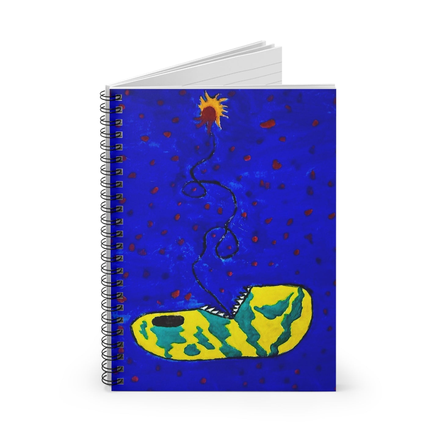 Echo13 No. 14 – Zin the Signal Eater Spiral Notebook (Ruled Line)