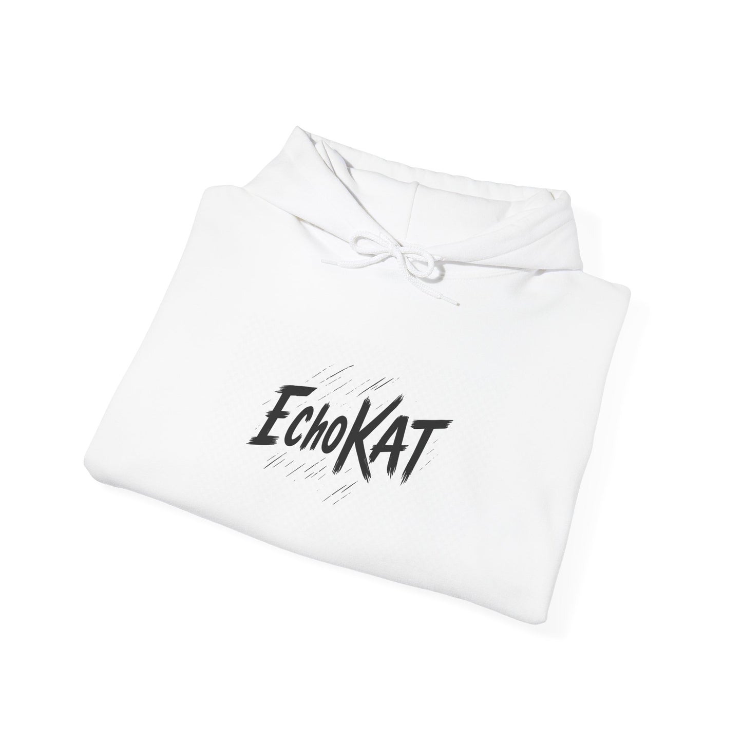 EchoKAT Signature Unisex Hoodie – White