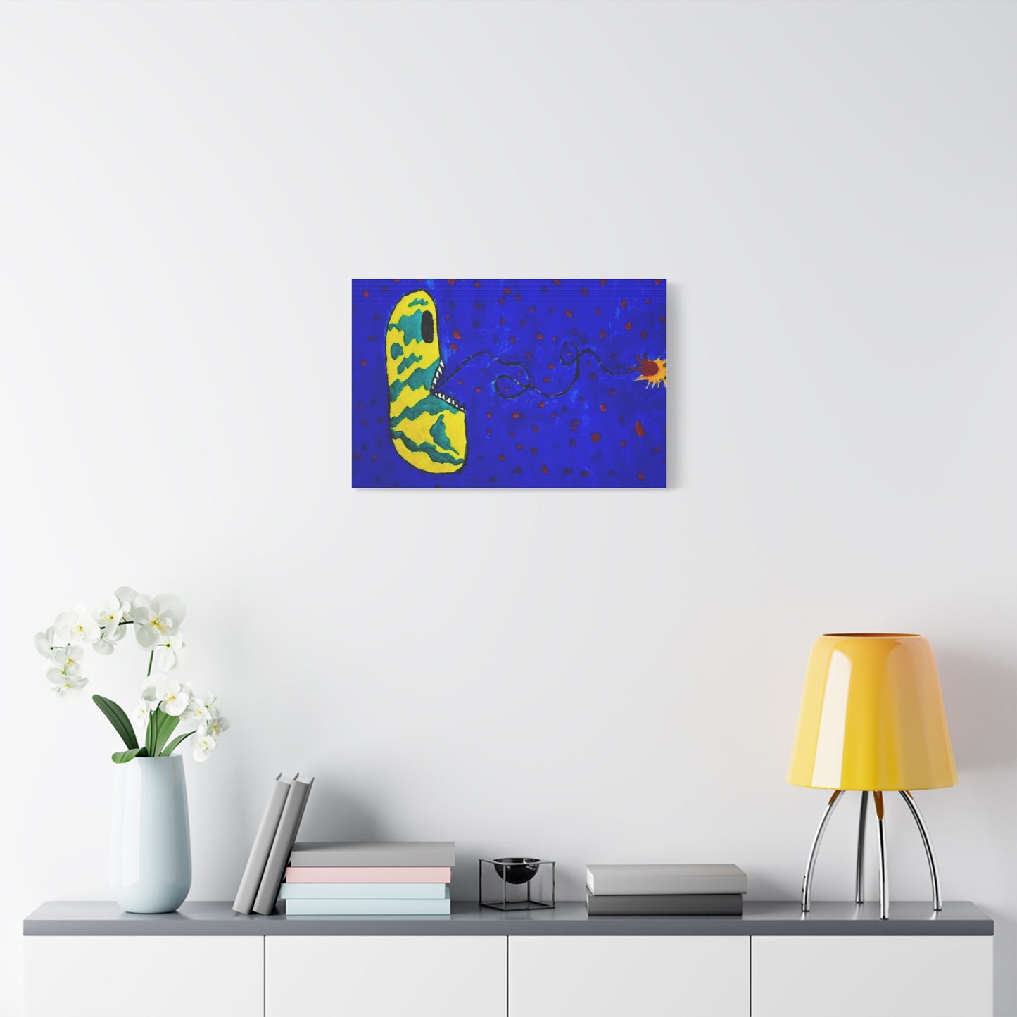 Echo13 No. 14: Zin the Signal Eater (Canvas Print)