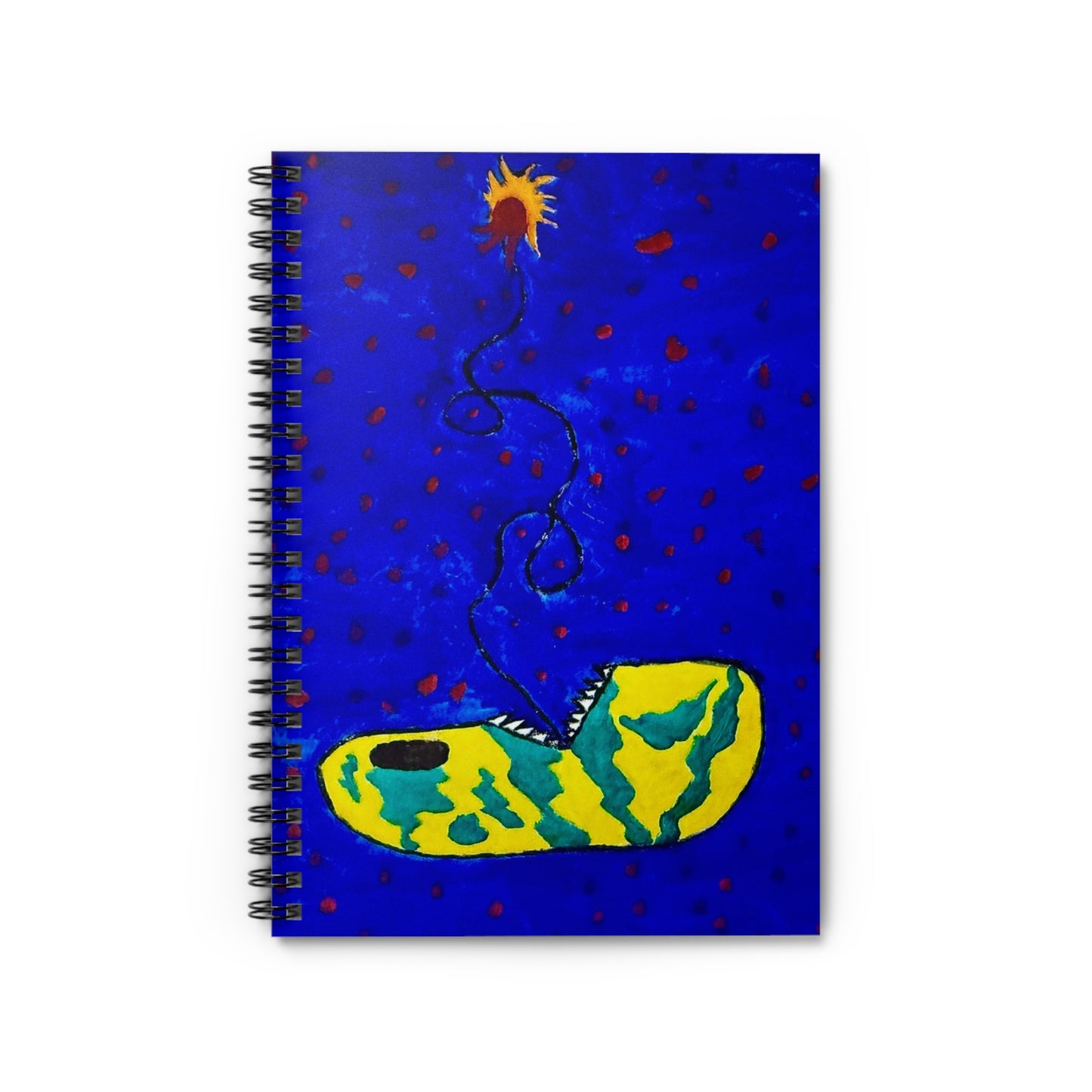 Echo13 No. 14 – Zin the Signal Eater Spiral Notebook (Ruled Line)