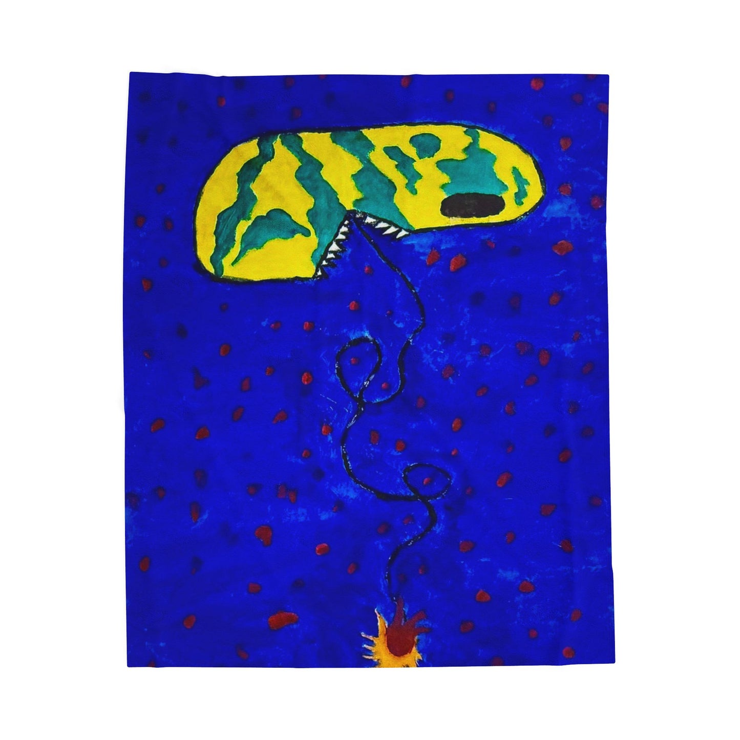 Echo13 No. 14 – Zin the Signal Eater Velveteen Plush Blanket