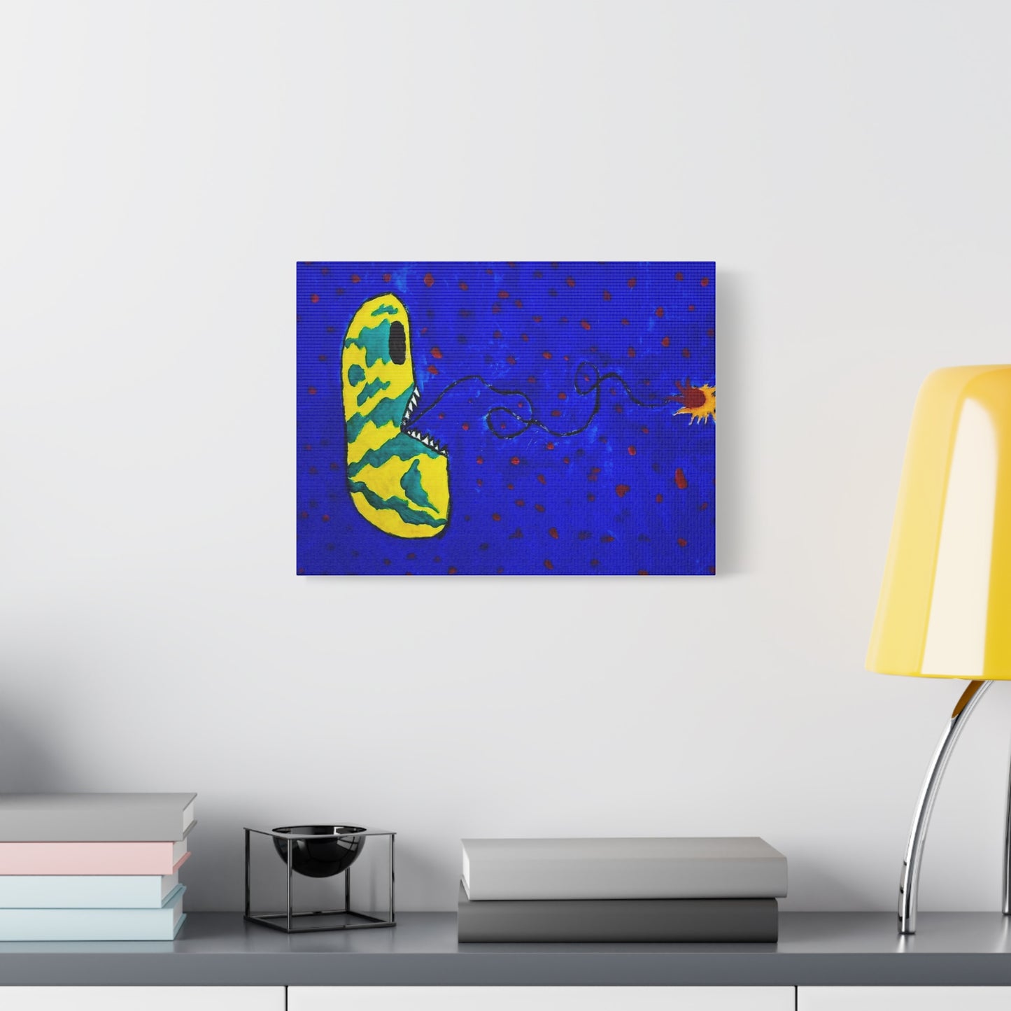 Echo13 No. 14: Zin the Signal Eater (Canvas Print)