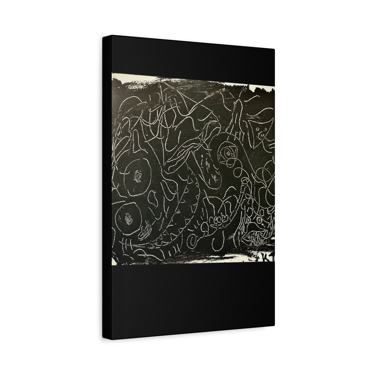 Echo13 No. 13 – Tangled Echoes (Canvas Print)