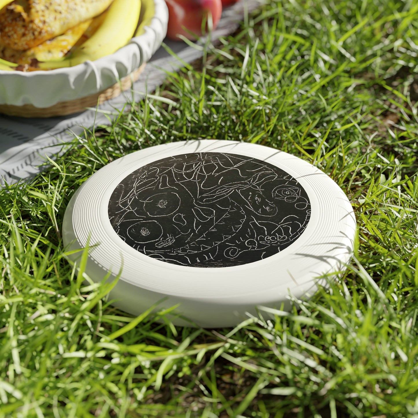 Echo13 No. 13 – Tangled Echoes Artistic Flying Disc (Wham-O Frisbee)