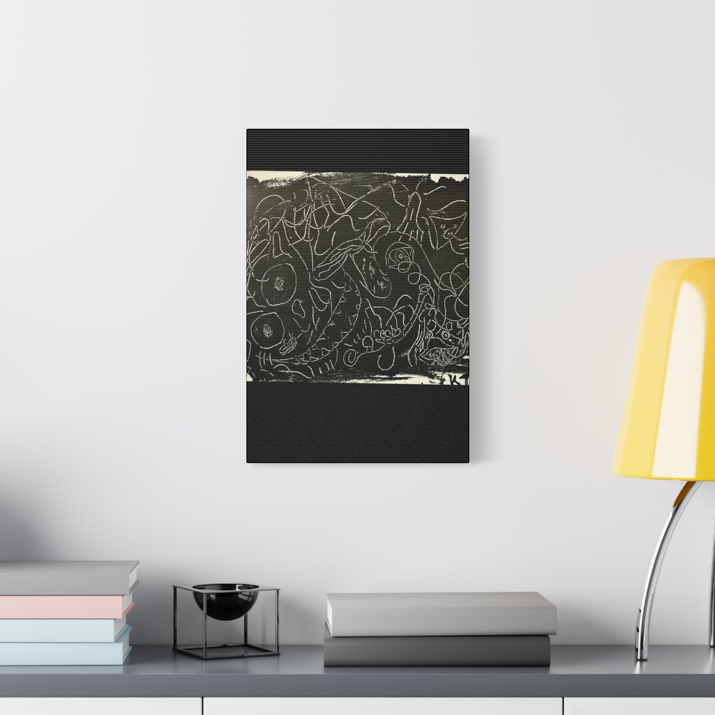 Echo13 No. 13 – Tangled Echoes (Canvas Print)