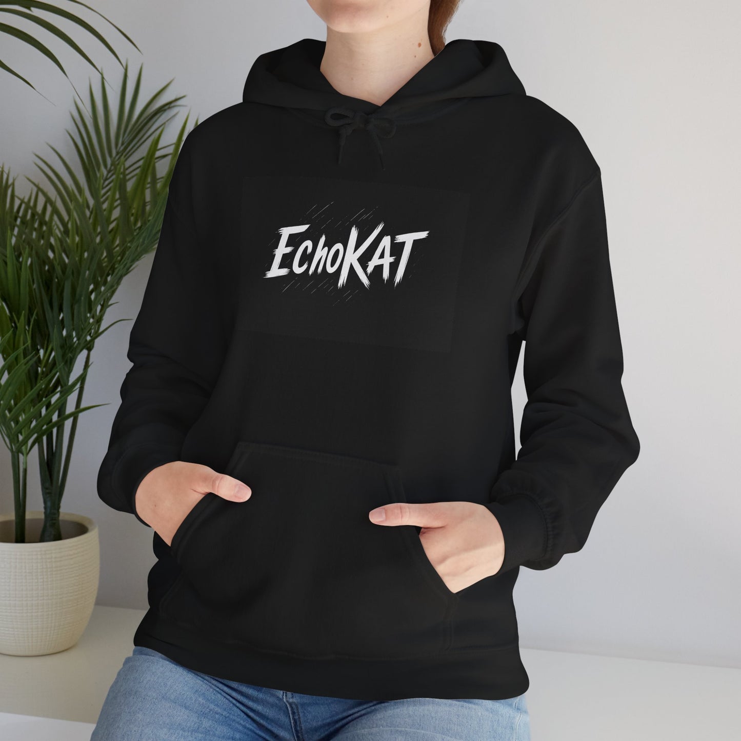 EchoKAT Signature Unisex Hoodie – Black