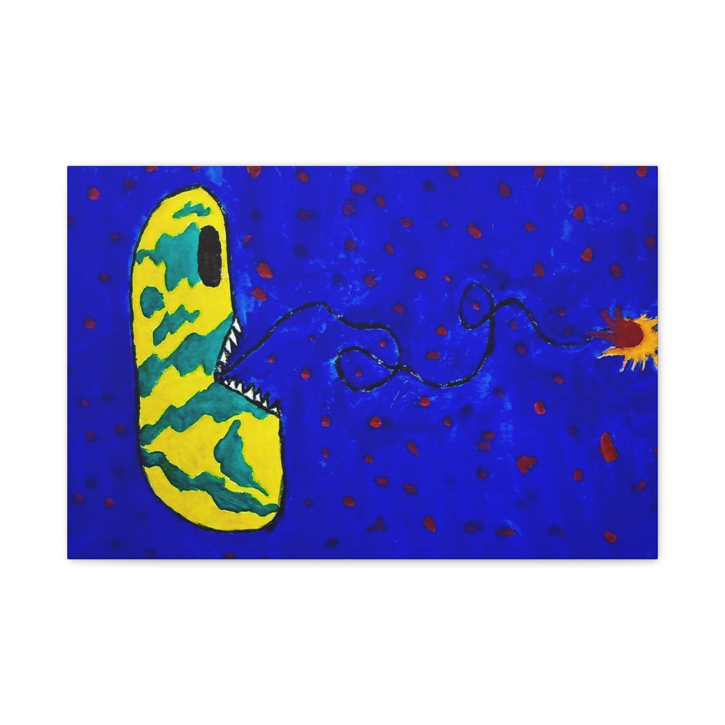 Echo13 No. 14: Zin the Signal Eater (Canvas Print)