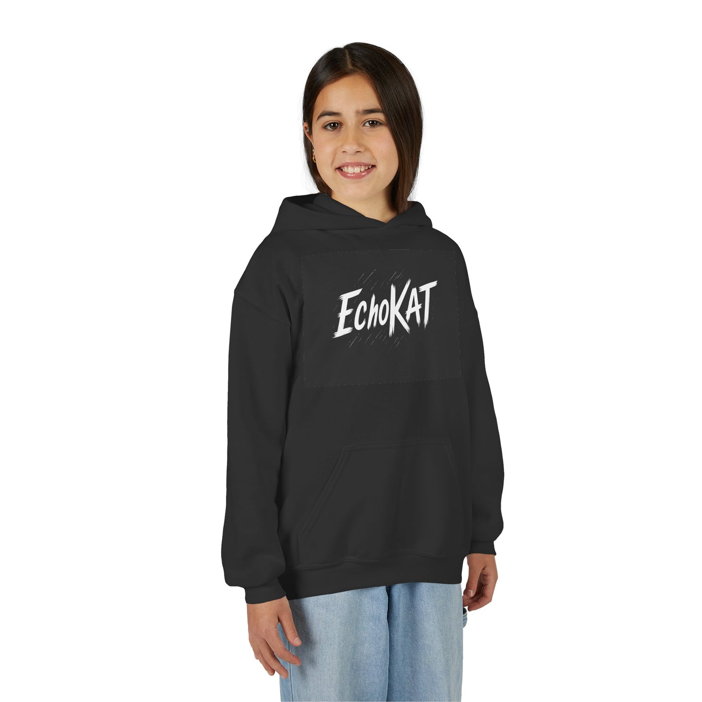 EchoKAT Signature Youth Hoodie – Black