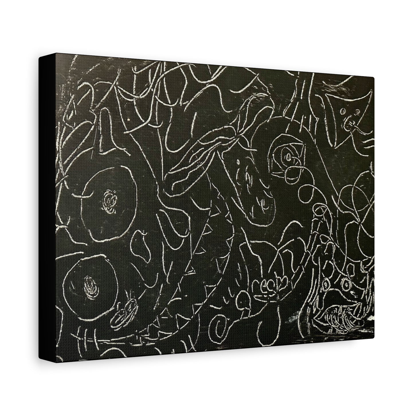 Echo13 No. 13 – Tangled Echoes (Canvas Print)