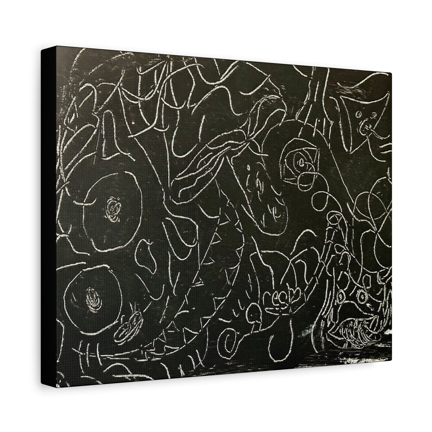 Echo13 No. 13 – Tangled Echoes (Canvas Print)