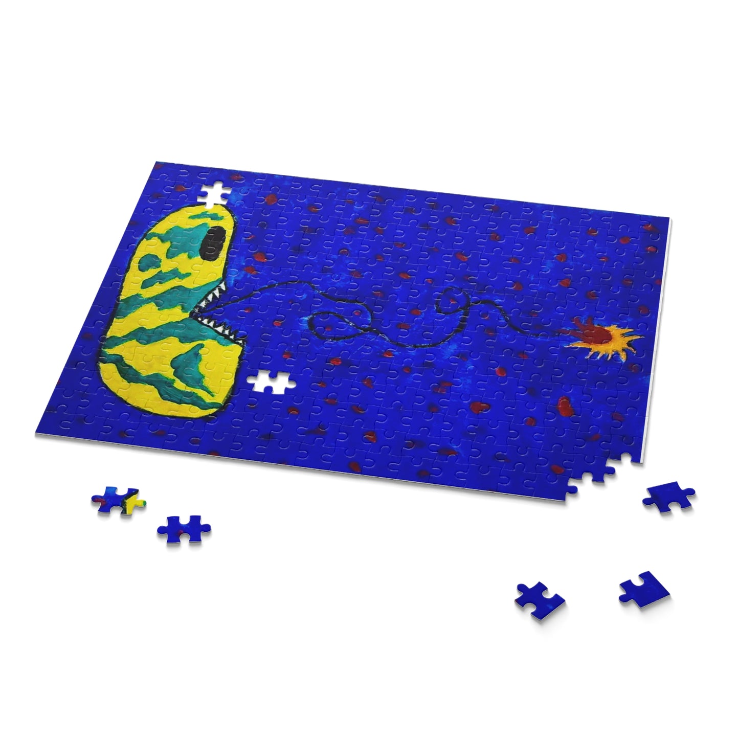 Echo13 No. 14 – Zin the Signal Eater Puzzle (120, 252, or 500 Pieces)