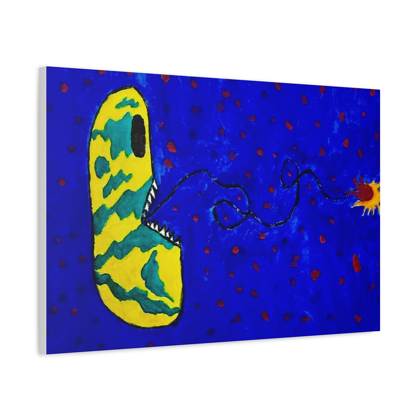 Echo13 No. 14: Zin the Signal Eater (Canvas Print)