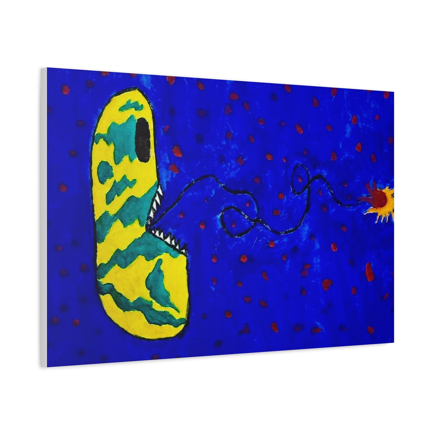 Echo13 No. 14: Zin the Signal Eater (Canvas Print)