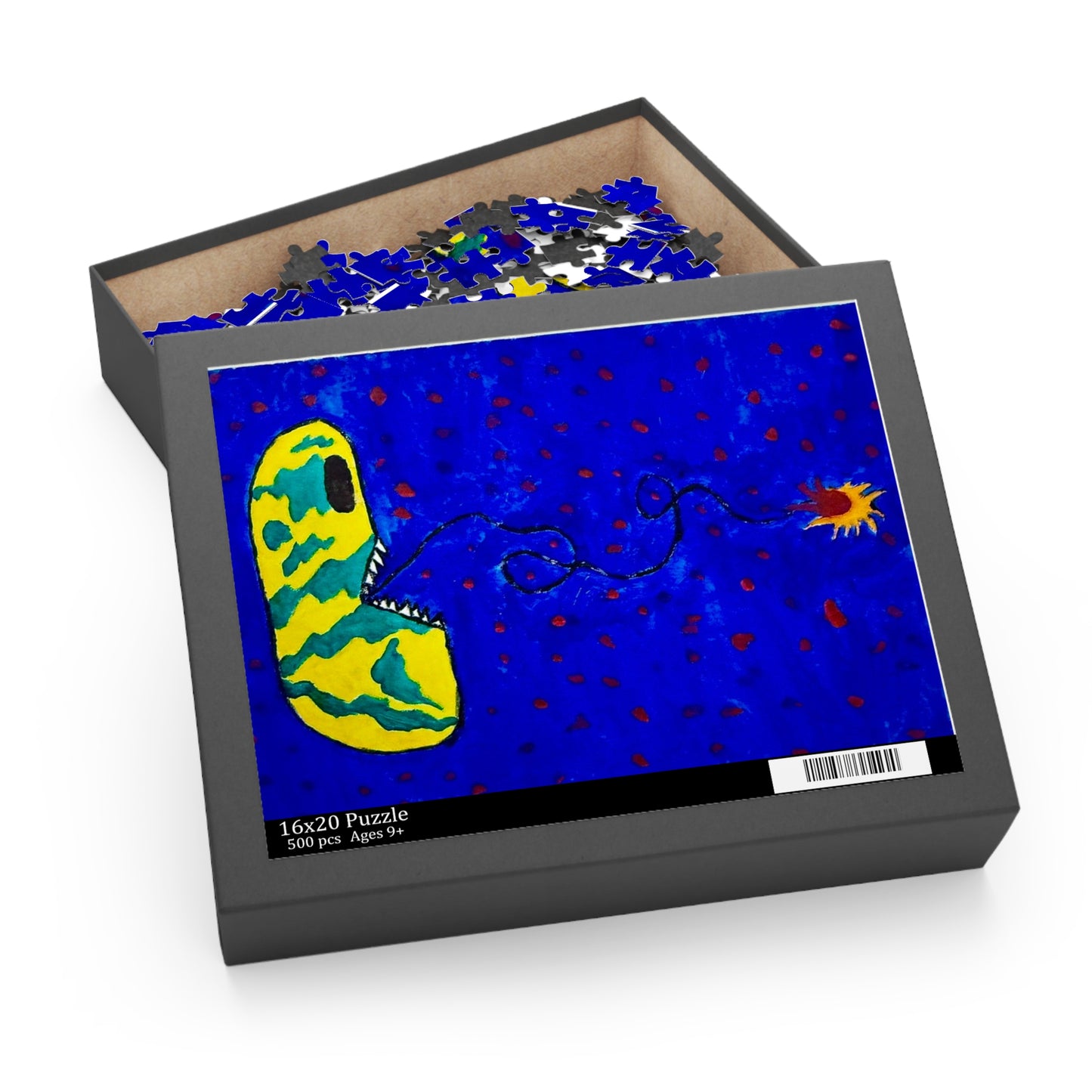 Echo13 No. 14 – Zin the Signal Eater Puzzle (120, 252, or 500 Pieces)