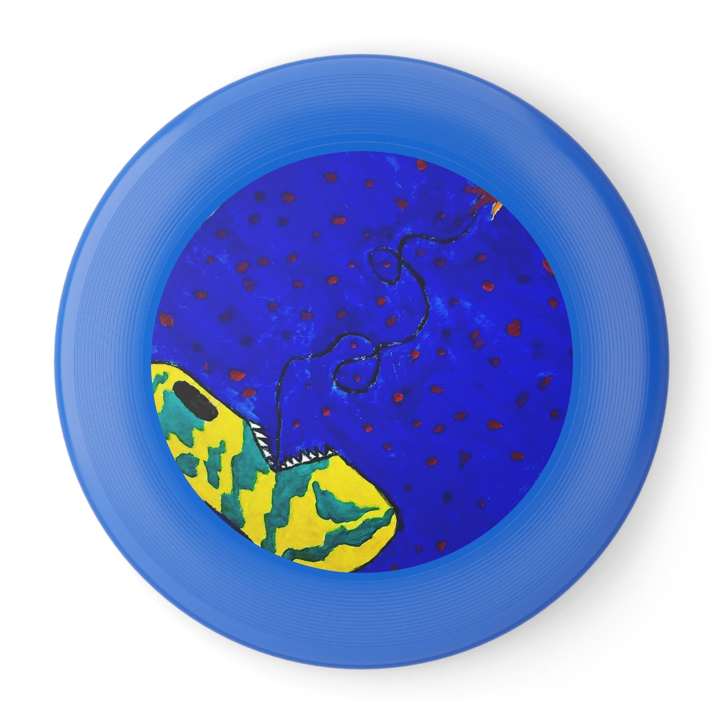 Echo13 No. 14 – Zin the Signal Eater Artistic Flying Disc (Wham-O Frisbee)