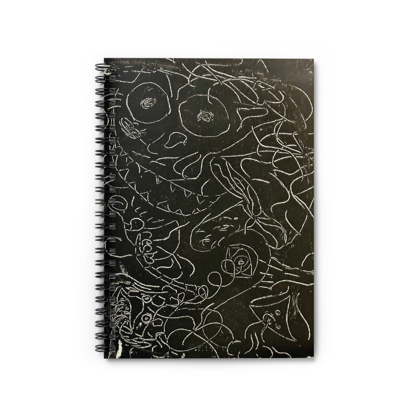 Echo13 No. 13 – Tangled Echoes Spiral Notebook (Ruled Line)