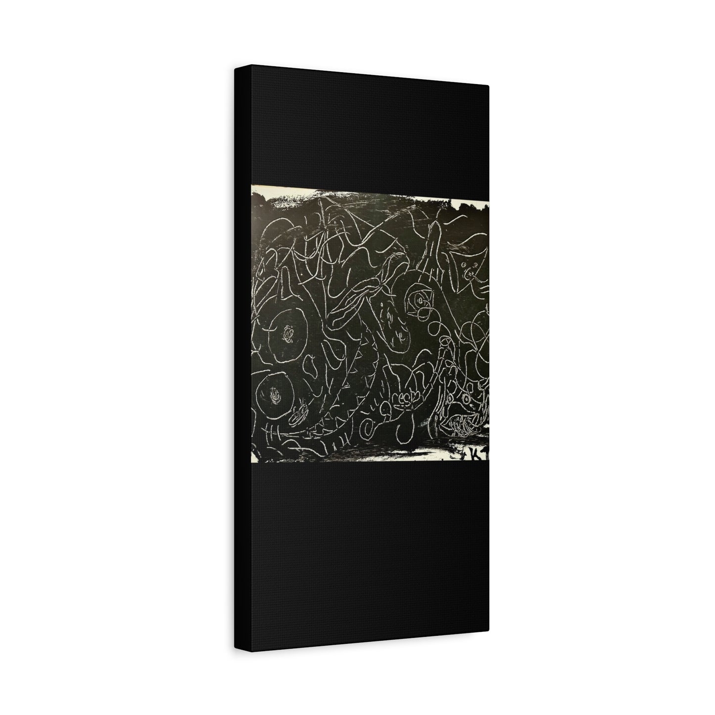 Echo13 No. 13 – Tangled Echoes (Canvas Print)