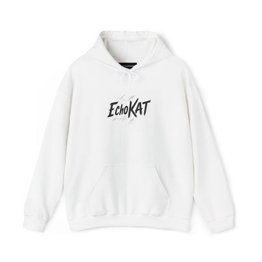 EchoKAT Signature Unisex Hoodie – White