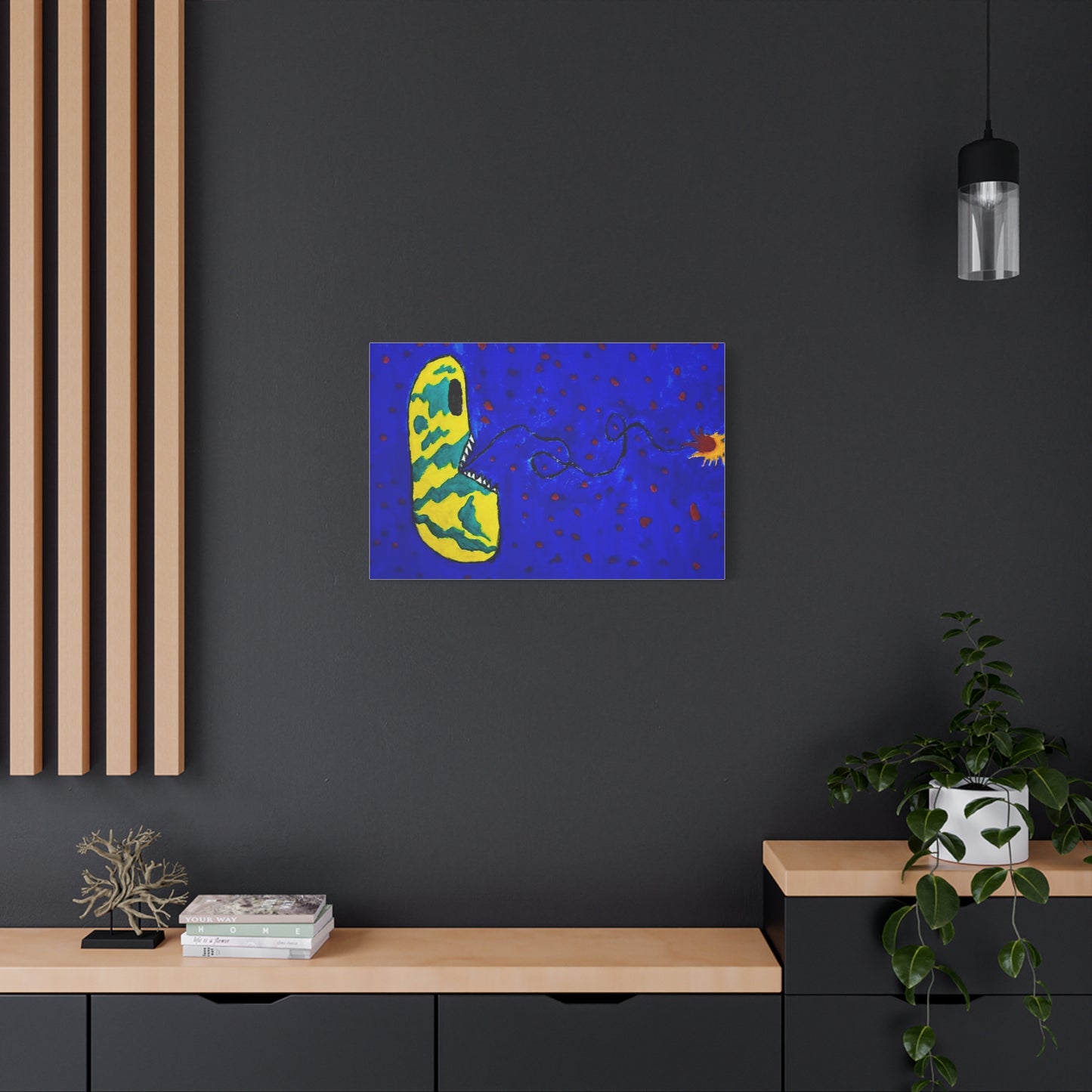Echo13 No. 14: Zin the Signal Eater (Canvas Print)