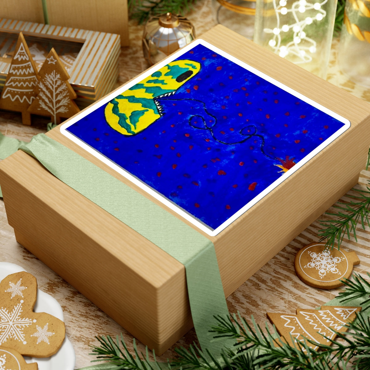 Echo13 No. 14 – Zin the Signal Eater Kiss-Cut Sticker